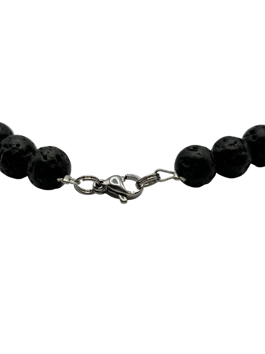 Collar Piedra Volcánica, Jade y Jaspe | Equilibrio y Energía