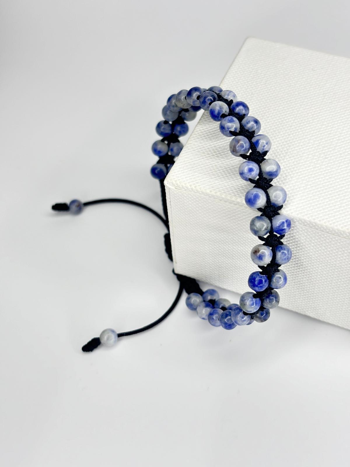Brazalete Sodalita | Claridad Mental y Equilibrio