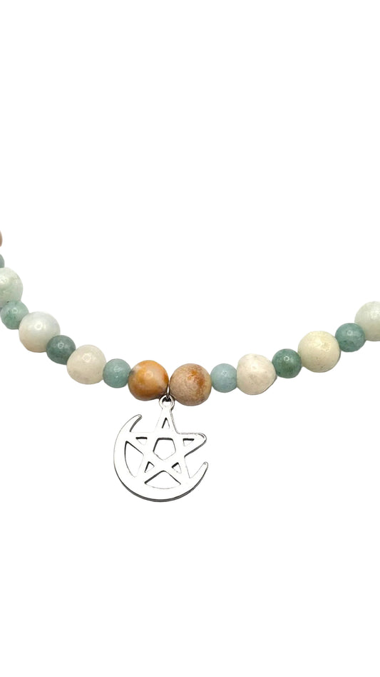 Collar Amazonita | Equilibrio y Protección