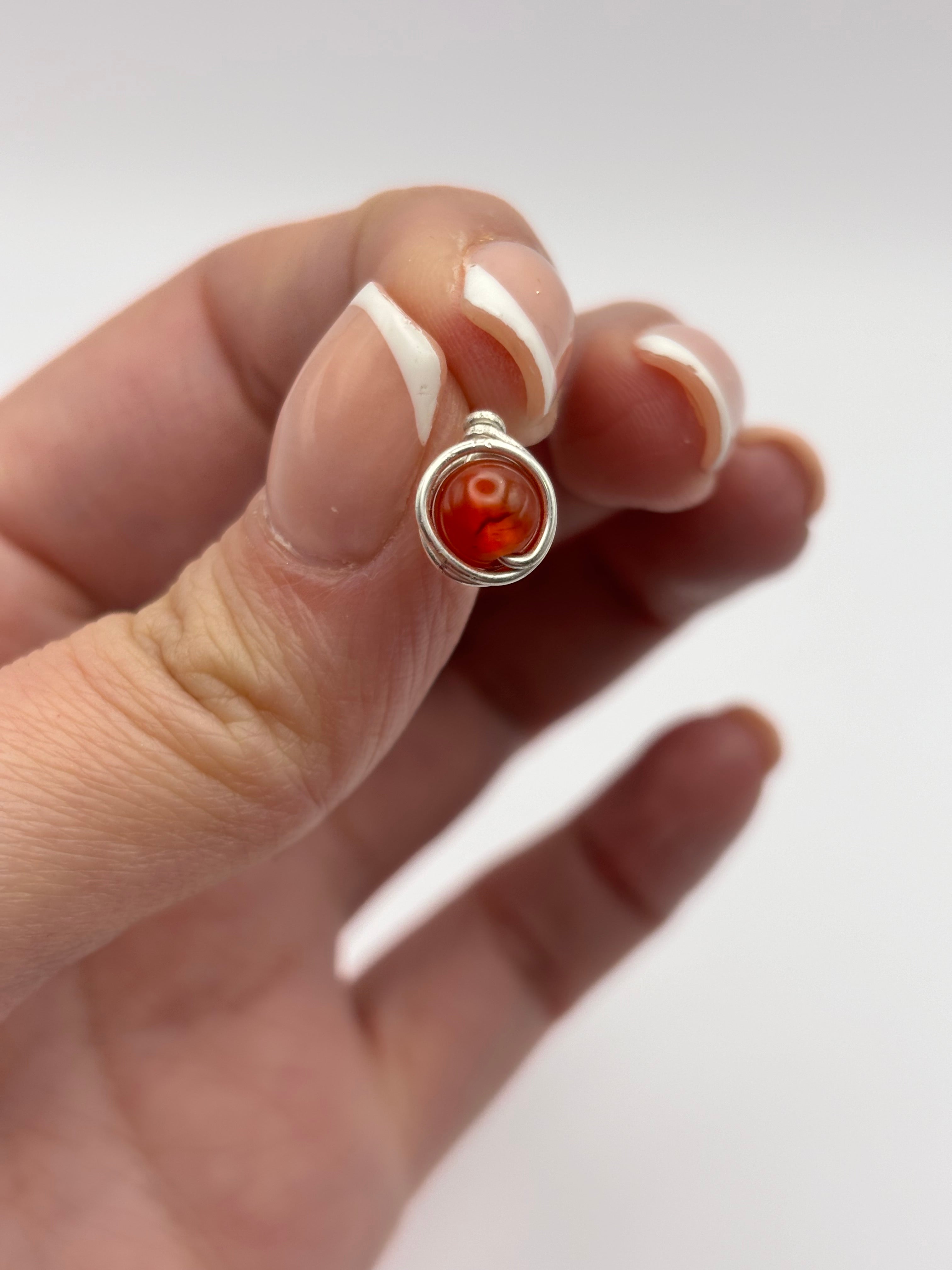 Pendientes de Piedra Natural – Plata Ley 925 | Elegancia, Energía y Artesanía