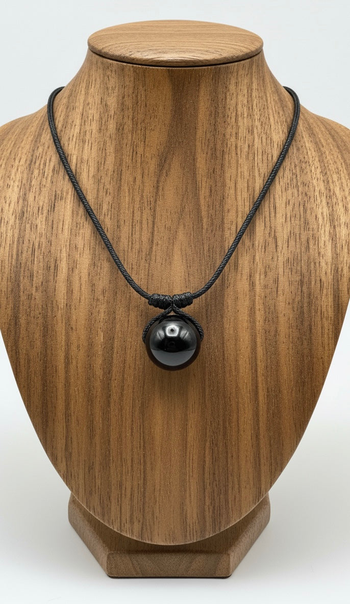 Colgante Turmalina Negra