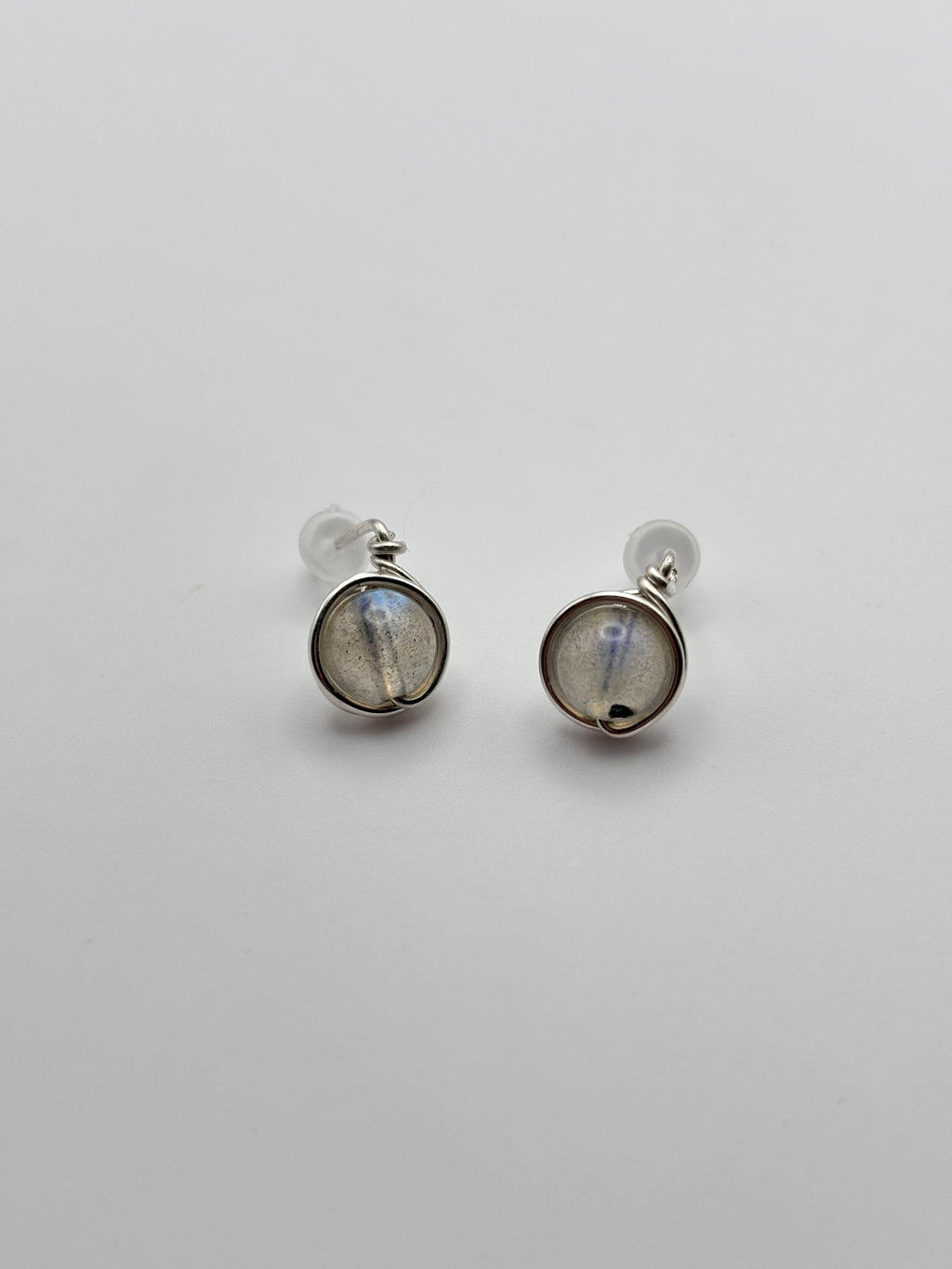 Pendientes de Piedra Natural – Plata Ley 925 | Elegancia, Energía y Artesanía