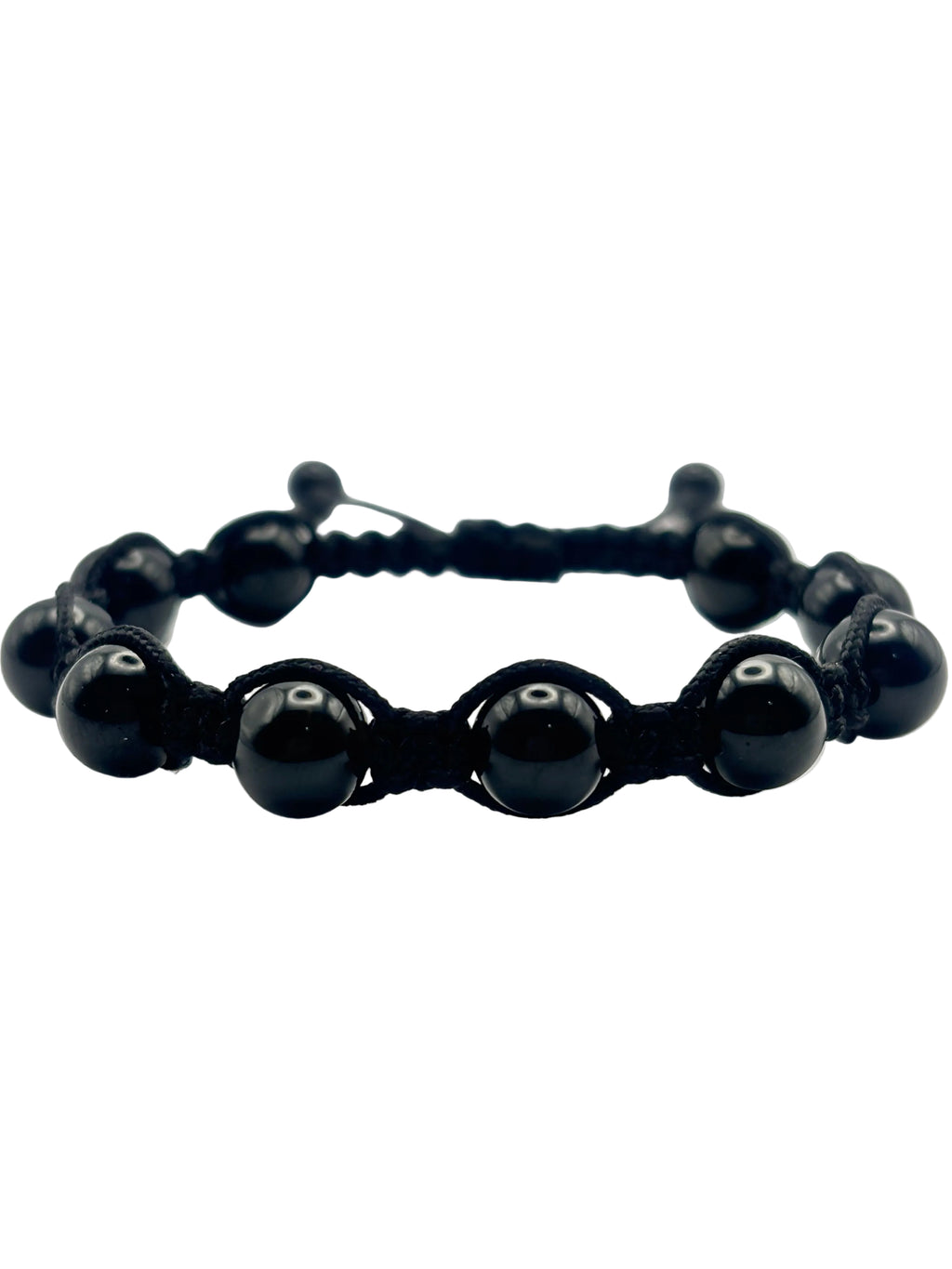 Pulsera de Ónix 8 mm – Protección y Estabilidad Emocional