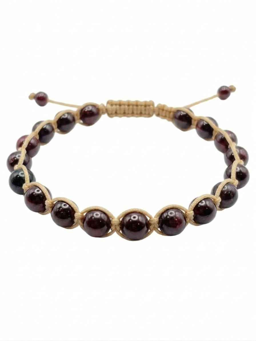 Pulsera Granate | Fuerza y Vitalidad