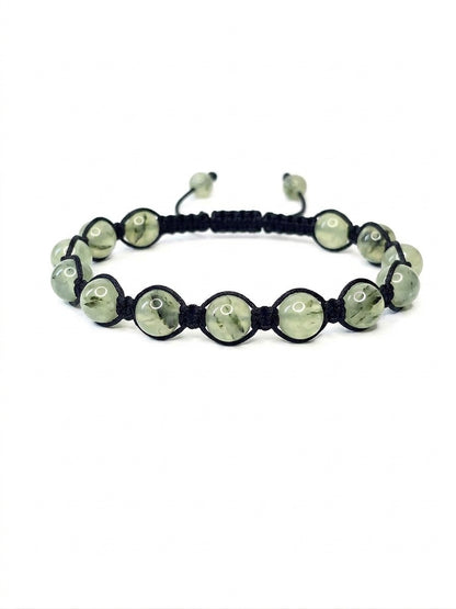 Pulsera Prehnita | Protección y Fortuna