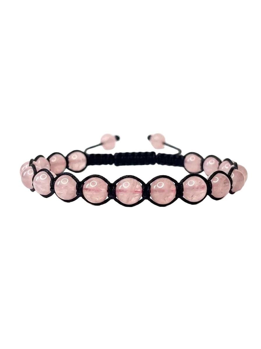 Pulsera Cuarzo Rosa | Amor Propio y Equilibrio