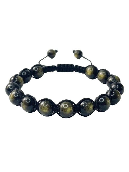 Pulsera Obsidiana Negra | Protección y Fuerza