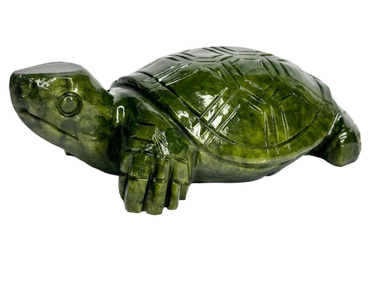 Tortuga de Jade | Amuleto de Longevidad y Prosperidad