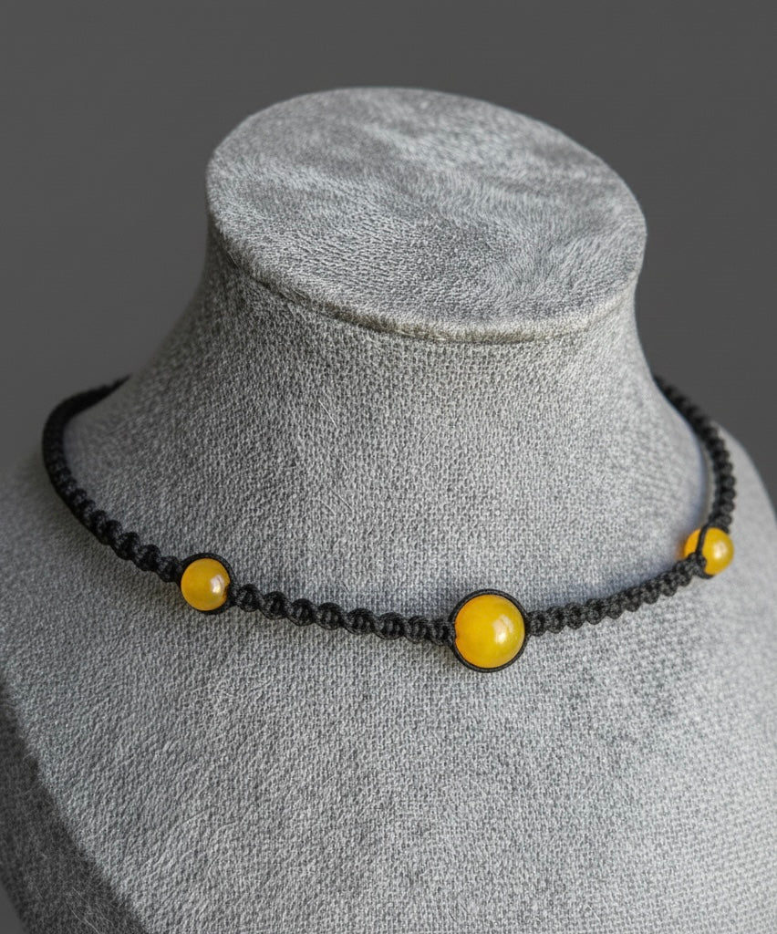 Gargantilla Artesanal Ajustable – Elegancia y Estilo