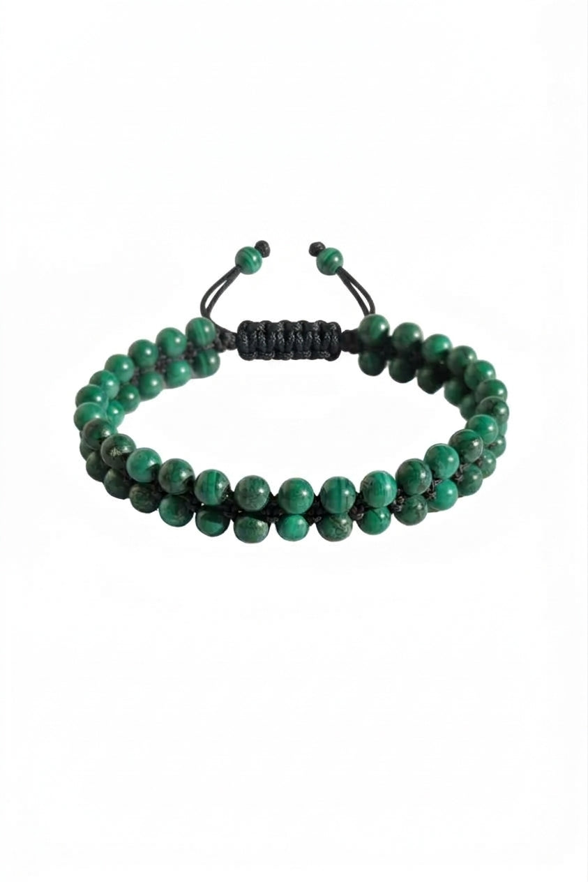 Brazalete Malaquita | Transformación y Protección