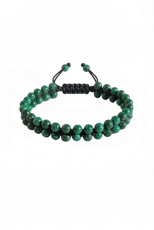 Brazalete Malaquita | Transformación y Protección