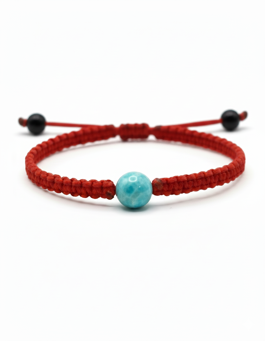 Pulsera Minimalista de una  Piedra Natural 8 mm – Estilo y Energía