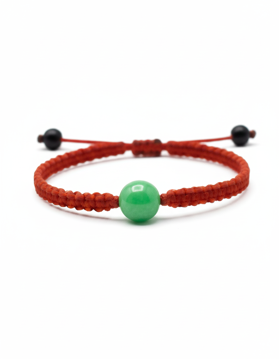 Pulsera Minimalista de una  Piedra Natural 8 mm – Estilo y Energía