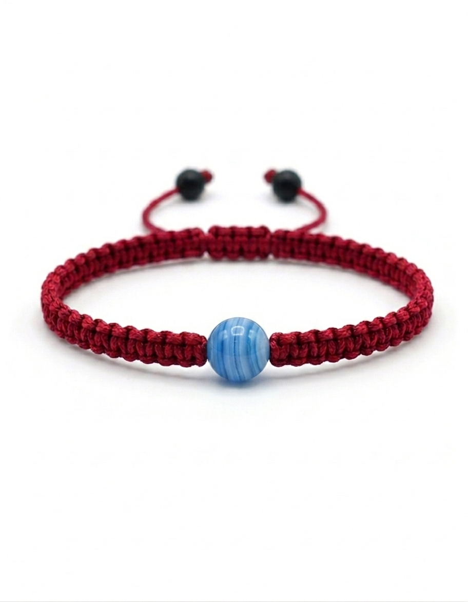 Pulsera Minimalista de una  Piedra Natural 8 mm – Estilo y Energía