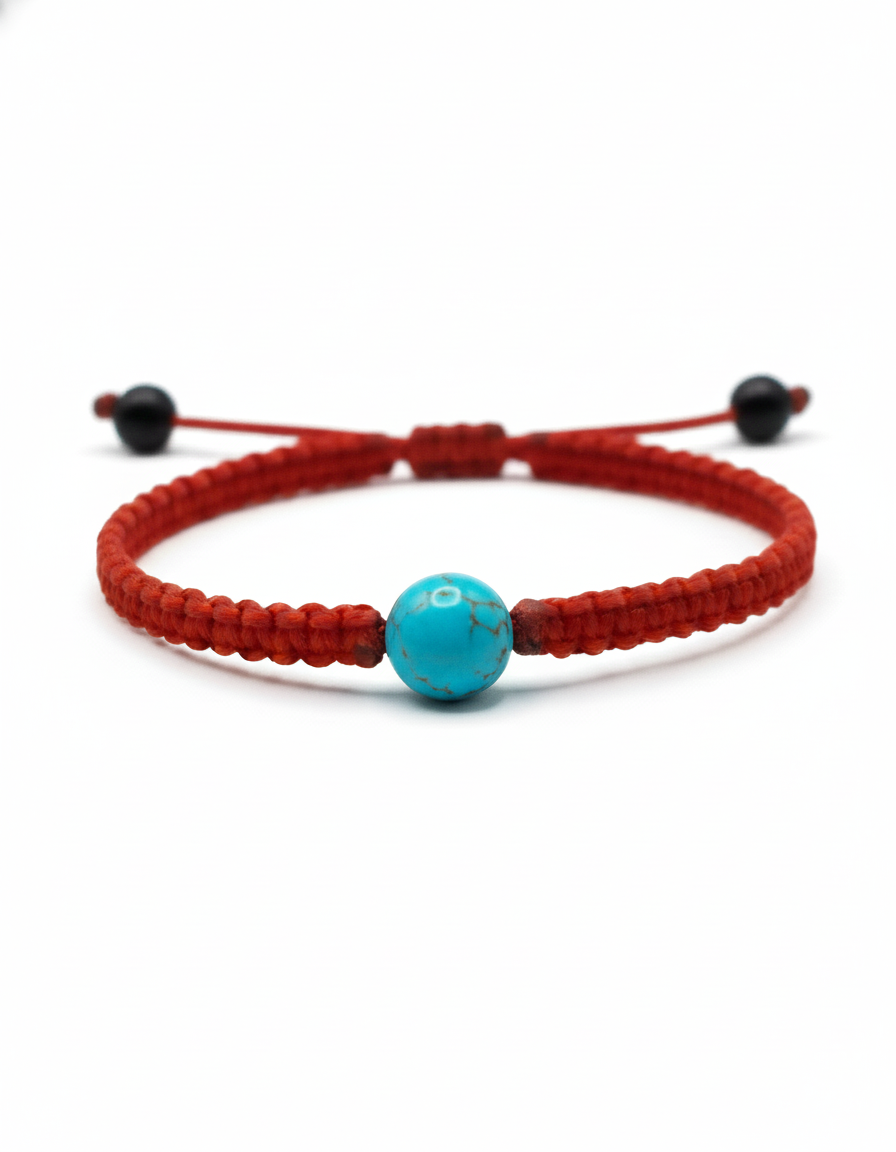 Pulsera Minimalista de una  Piedra Natural 8 mm – Estilo y Energía