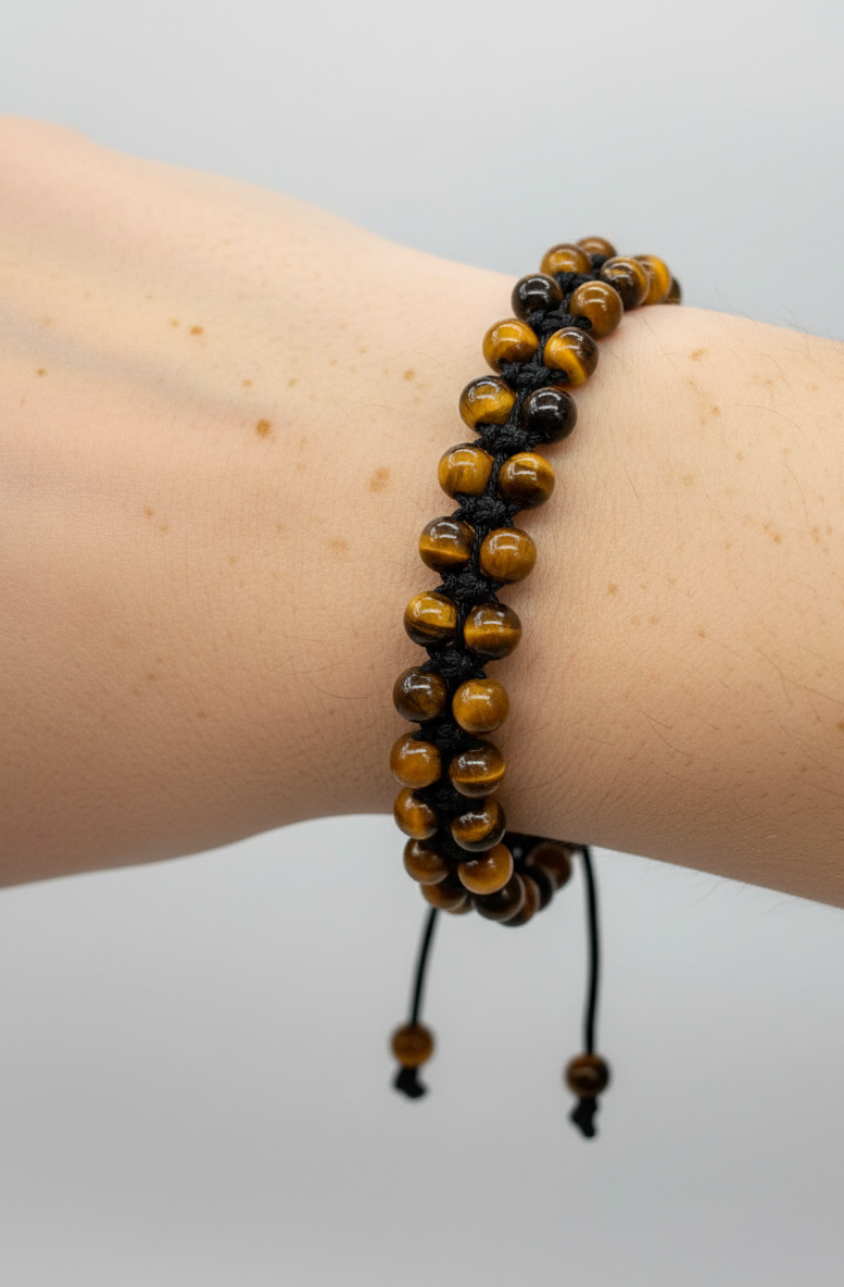 Brazalete Ojo de Tigre | Protección y Fuerza Interior