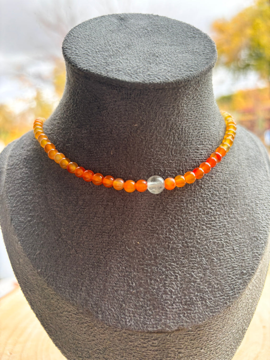 Gargantilla Ágata Amarilla