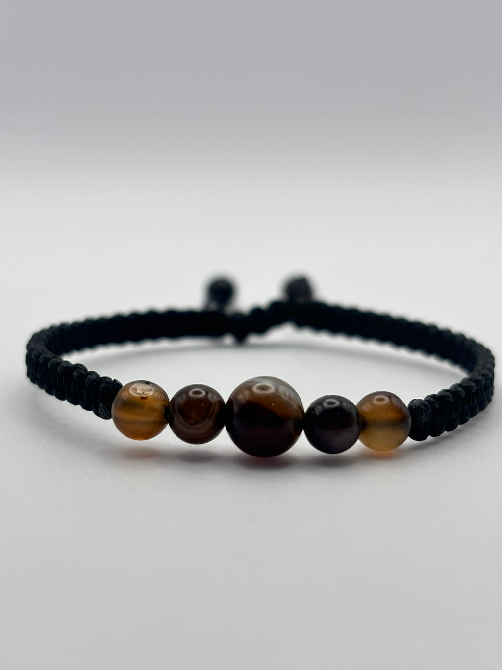 Pulsera de Ágata Marrón | Estabilidad y Enraizamiento
