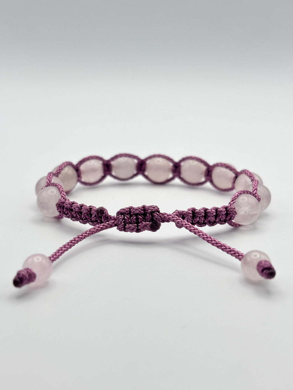 Pulsera de Cuarzo Rosa – 8 mm | Amor, Compasión y Equilibrio Emocional