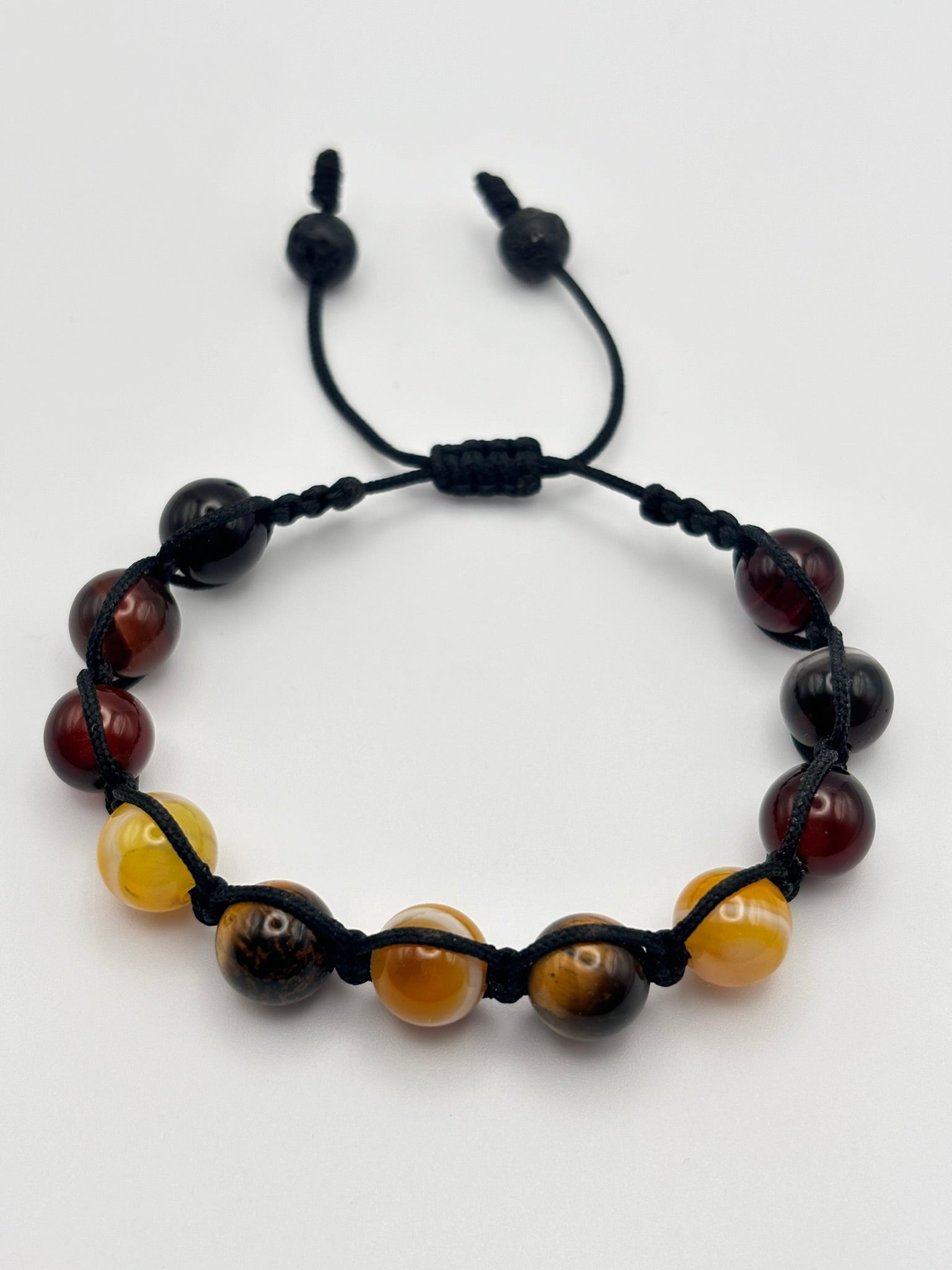 Pulsera de Ágatas – 8 mm | Vitalidad y Energía