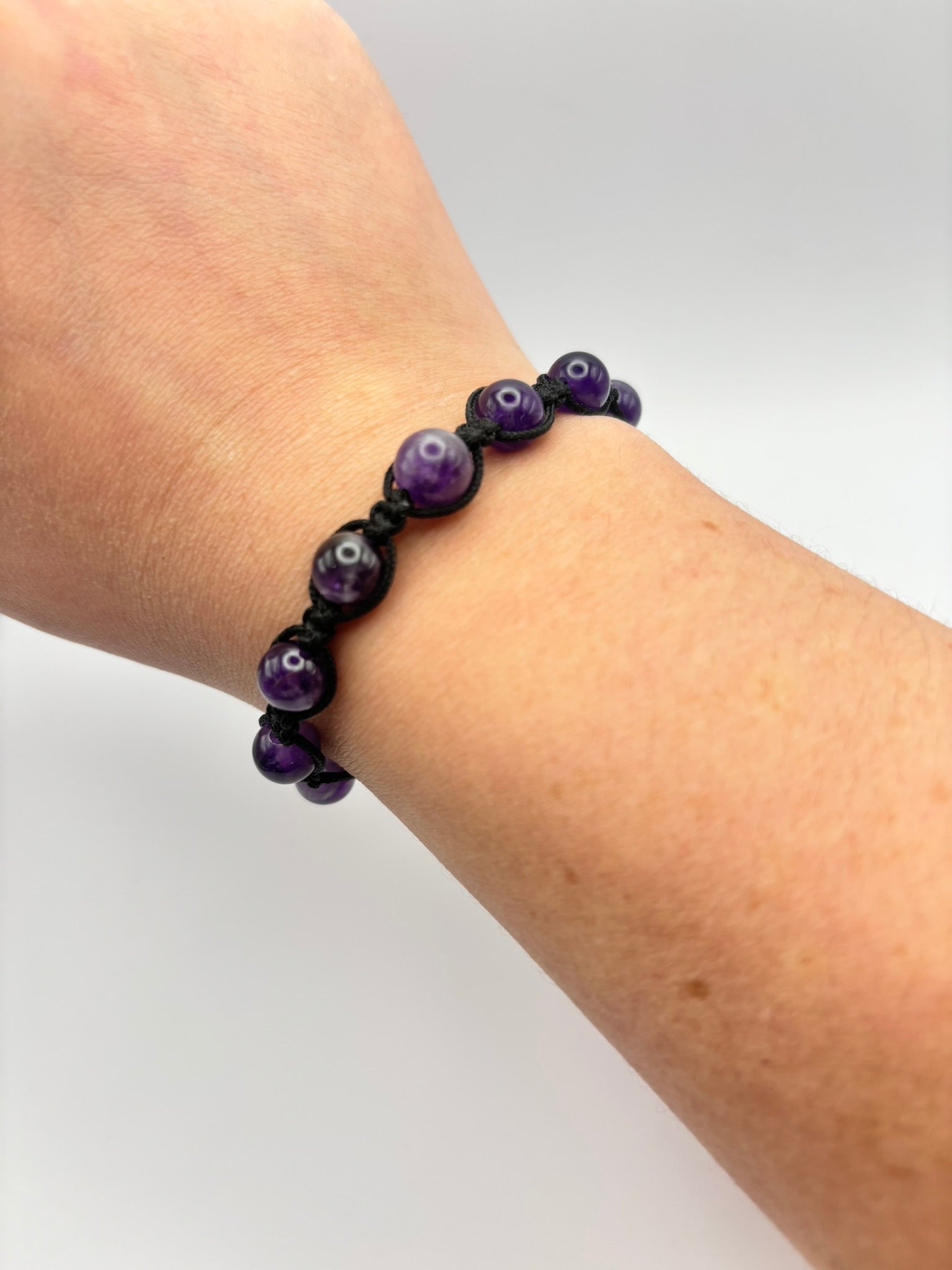 Pulsera de Amatista-Calma, Equilibrio y Bienestar Interior