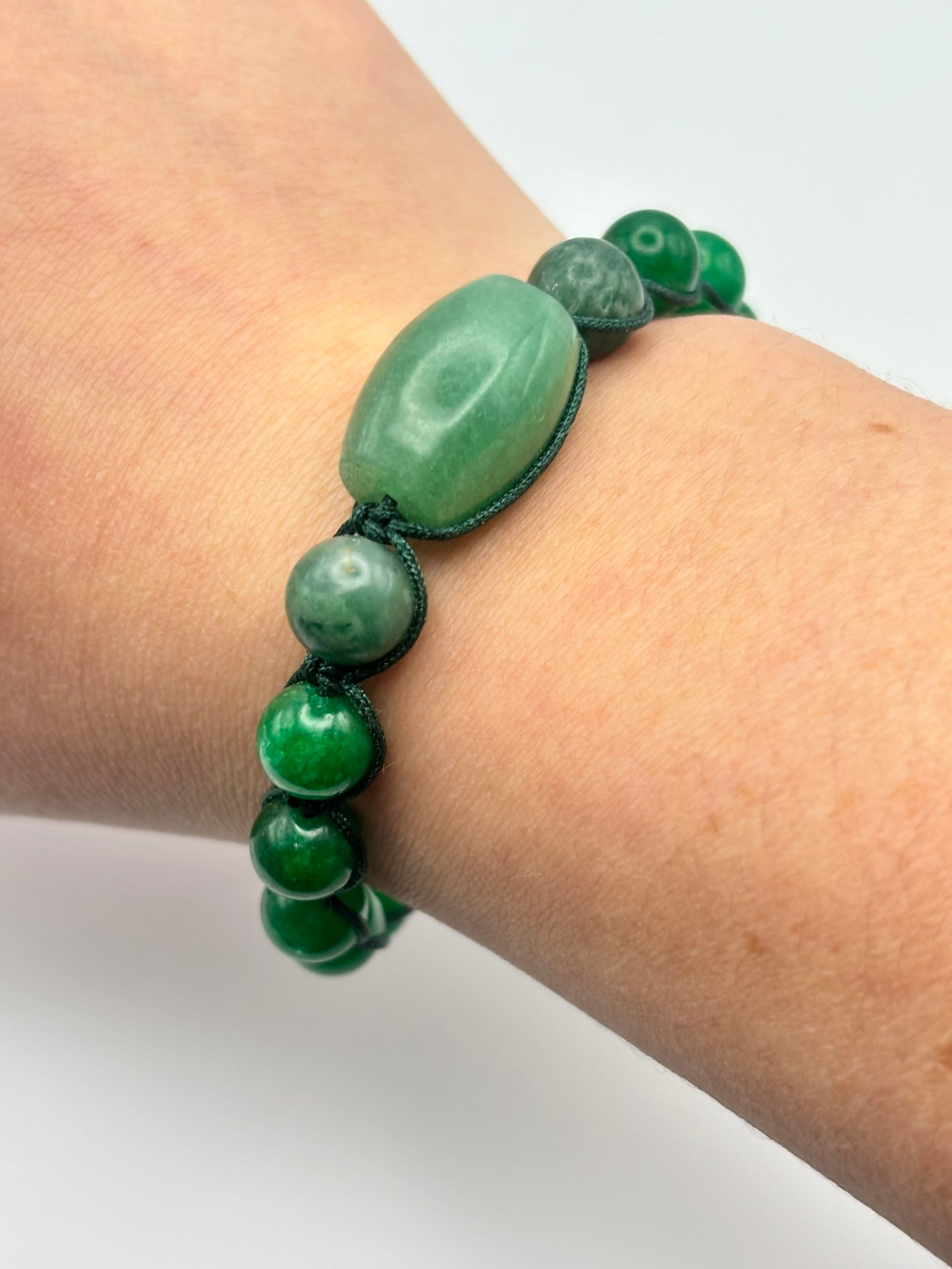 Pulsera de Jade Verde – Prosperidad y Abundancia | Armonía y Bienestar