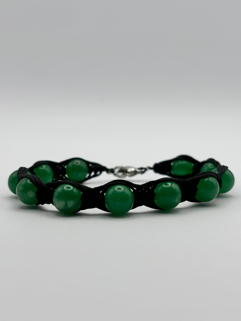 Pulsera de Jade Verde – Prosperidad, Equilibrio y Bienestar Interior
