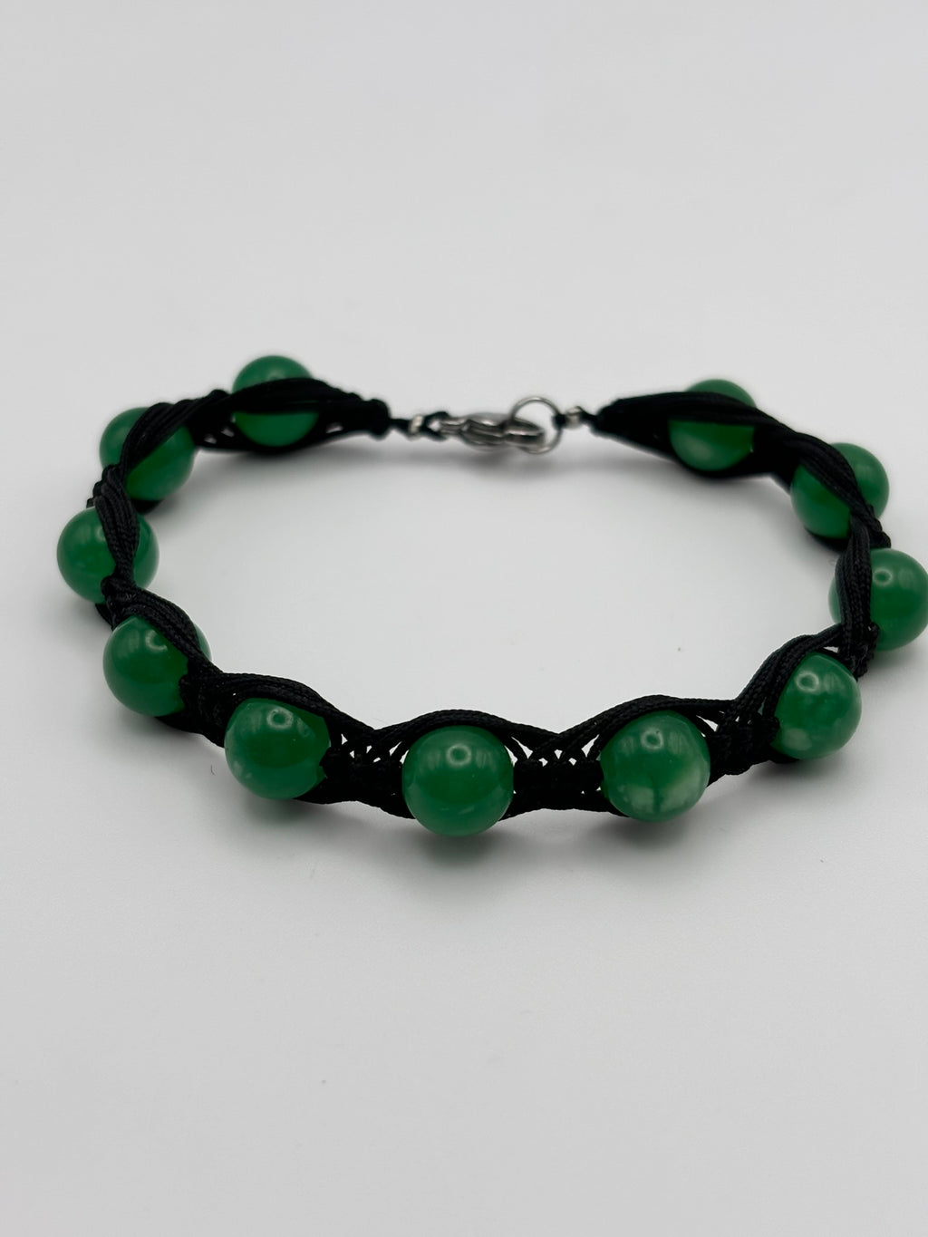 Pulsera de Jade Verde – Prosperidad, Equilibrio y Bienestar Interior