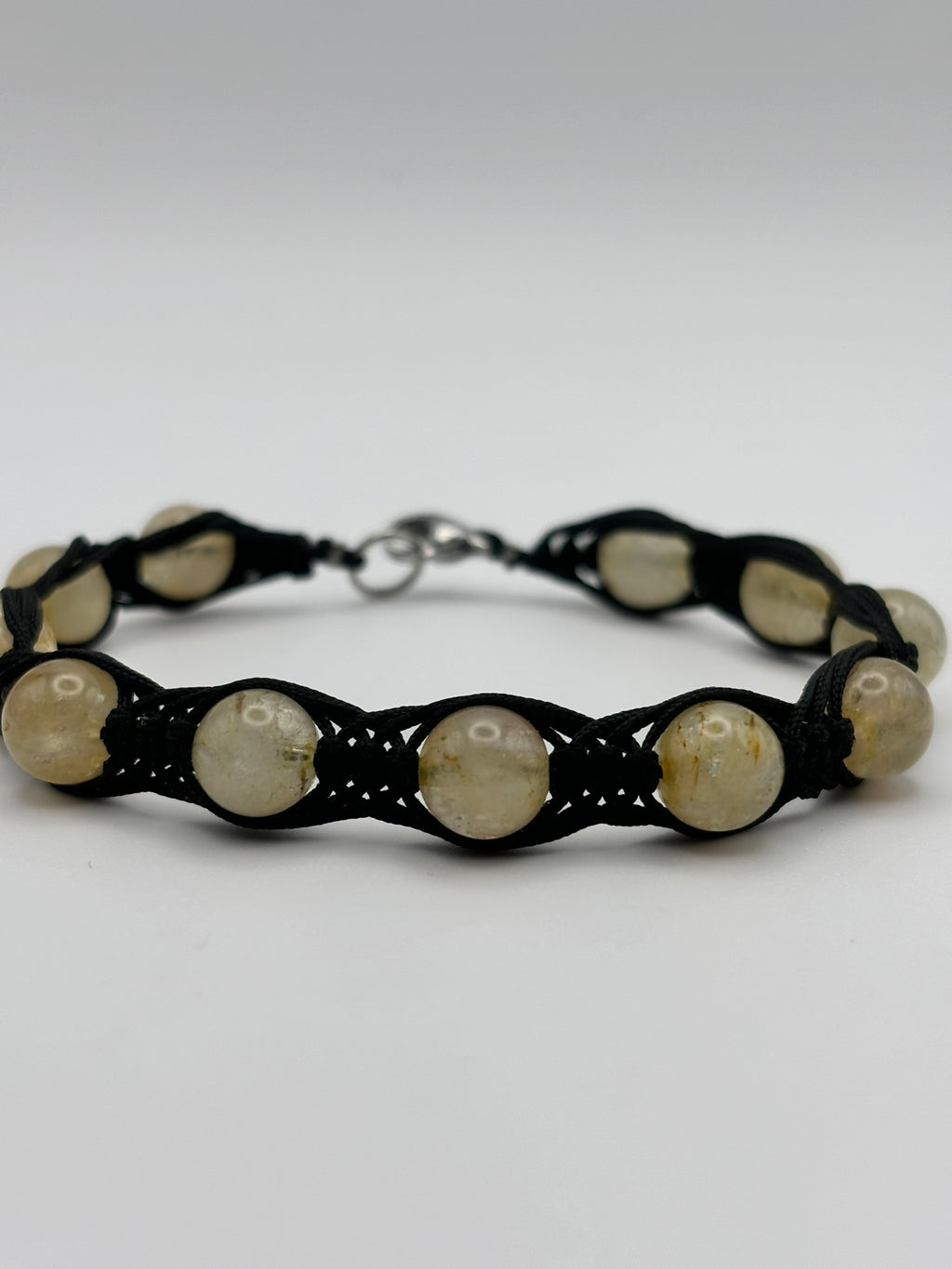 Pulsera de Citrino Natural – Abundancia, Éxito y Energía Positiva