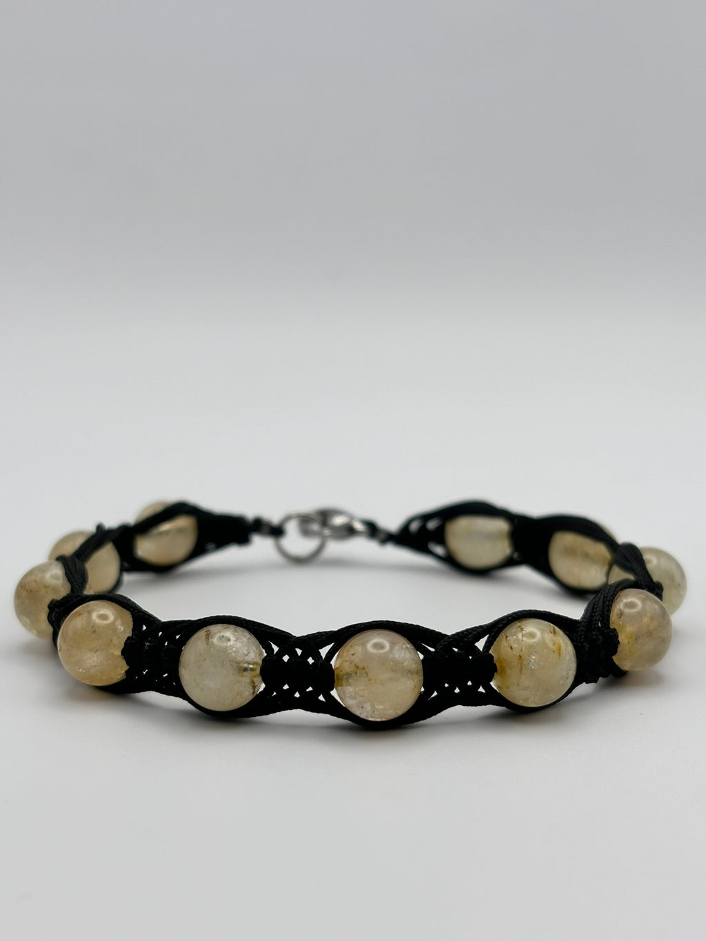 Pulsera de Citrino Natural – Abundancia, Éxito y Energía Positiva