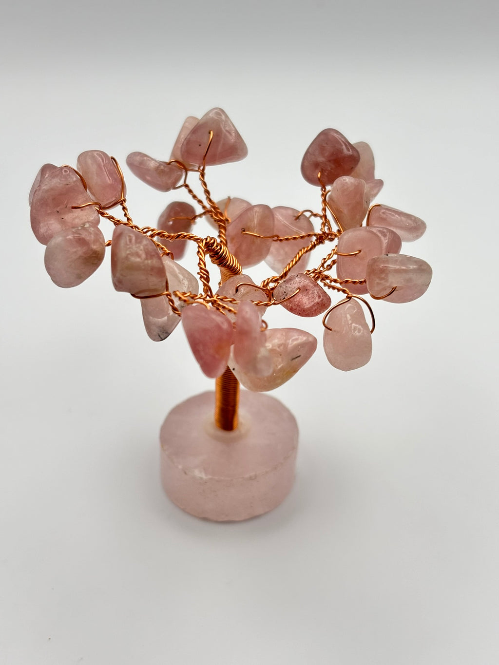 Árbol de Cuarzo Rosa – Amor, Armonía y Sanación Emocional