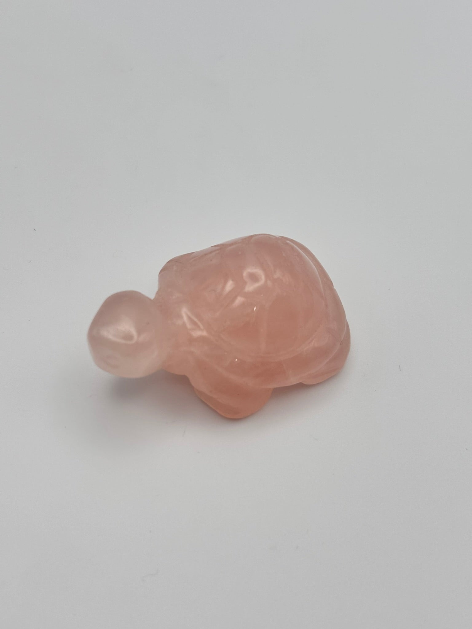 Tortuga de Cuarzo Rosa – Amor, Calma y Protección Emocional