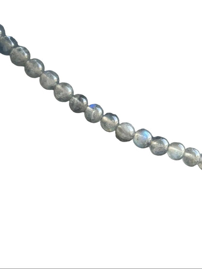 Collar Gargantilla Labradorita y Amatista | Protección e Intuición