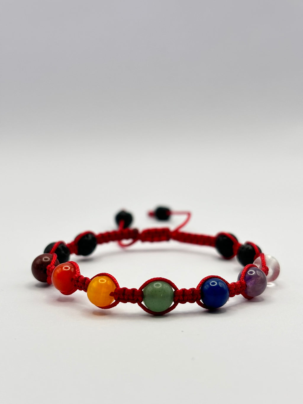 Pulsera 7 Chakras de Piedras Naturales 6mm – Equilibrio, Energía y Protección