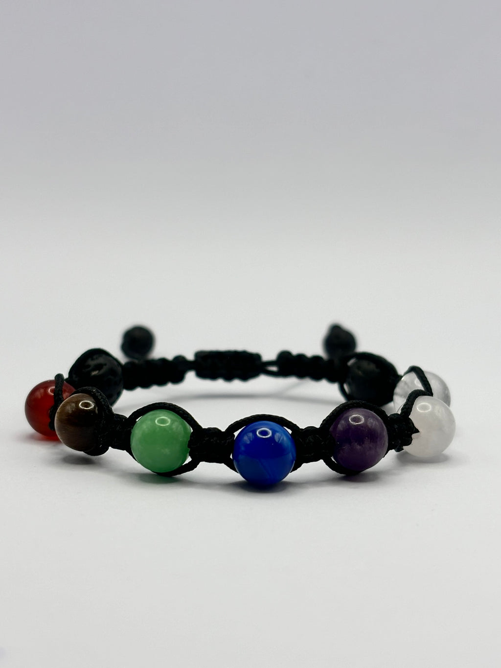 Pulsera 7 Arcángeles con Tejido Macramé – Protección, Luz y Acompañamiento Espiritual