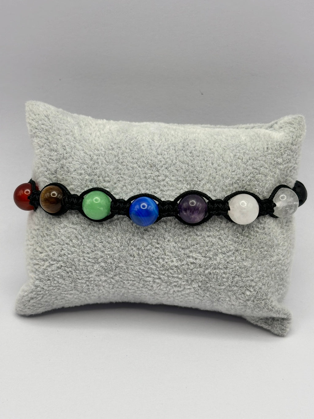 Pulsera 7 Arcángeles con Tejido Macramé – Protección, Luz y Acompañamiento Espiritual