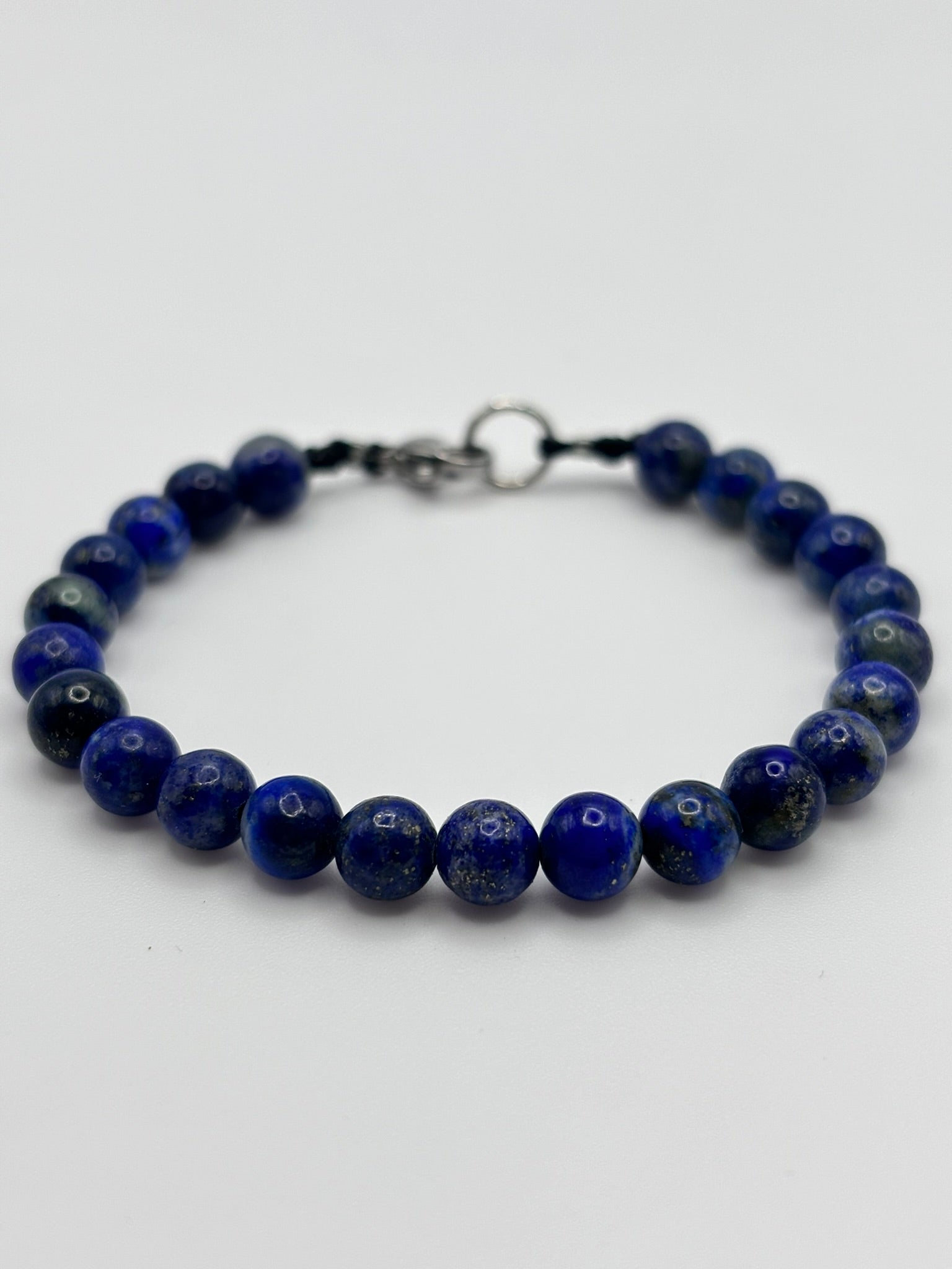 Pulsera de Lapislázuli Natural – Sabiduría, Intuición y Claridad Mental