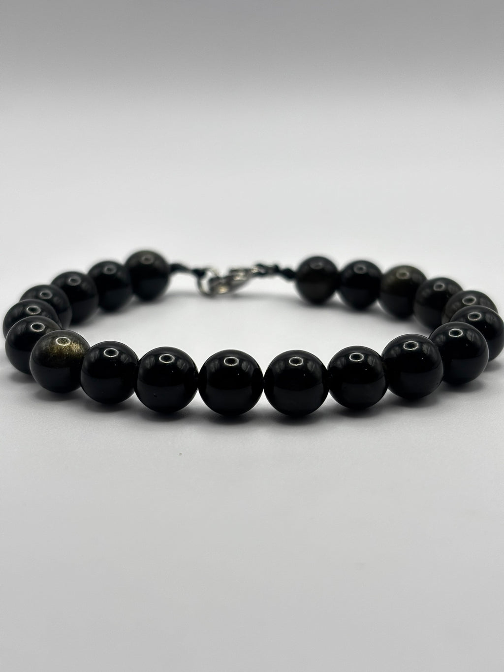 Pulsera de Obsidiana Negra – Protección Profunda, Fuerza y Estabilidad