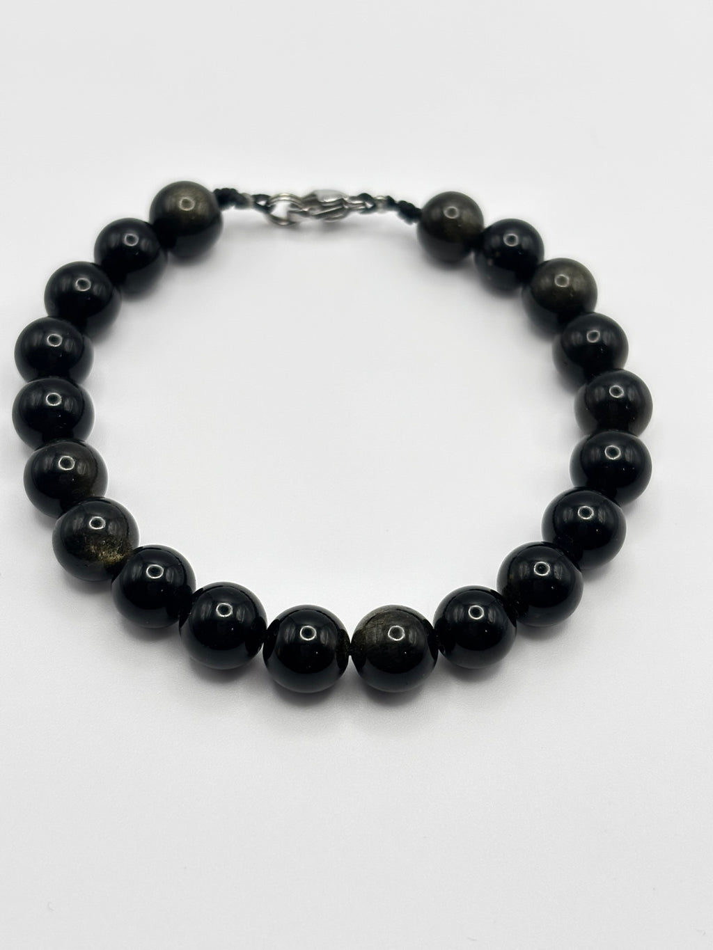 Pulsera de Obsidiana Negra – Protección Profunda, Fuerza y Estabilidad