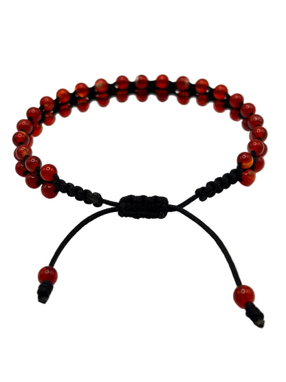Brazalete Cornalina | Vitalidad y Motivación