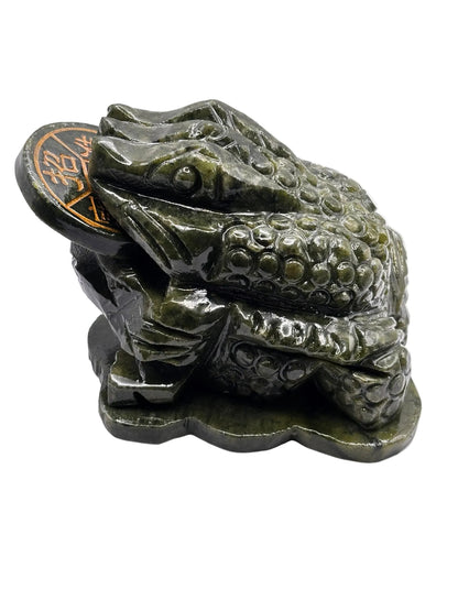 Rana de Jade Verde | Prosperidad y Abundancia