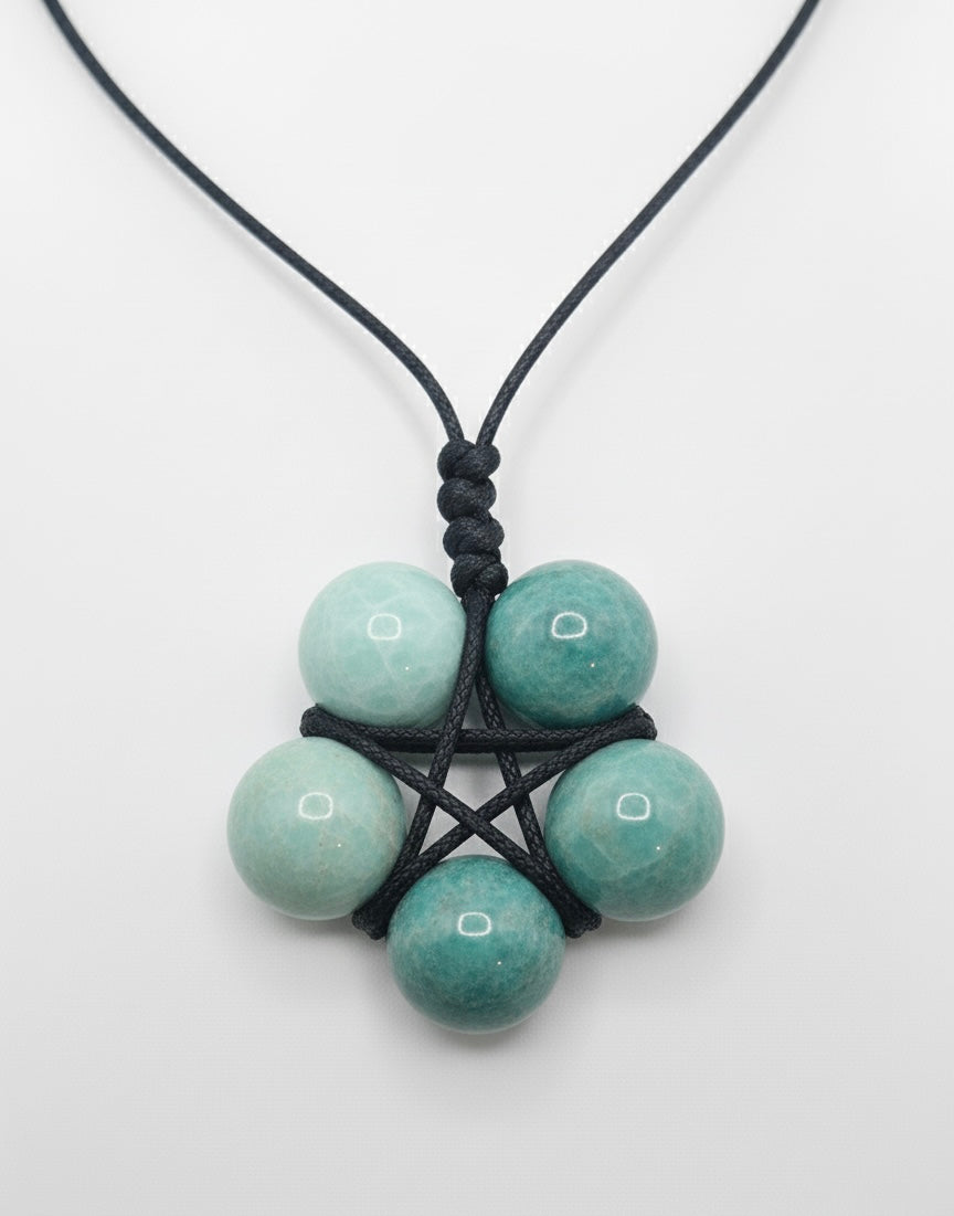 Colgante Pentagrama de 5 Puntas Personalizable – Protección, Equilibrio y Herramienta de Péndulo