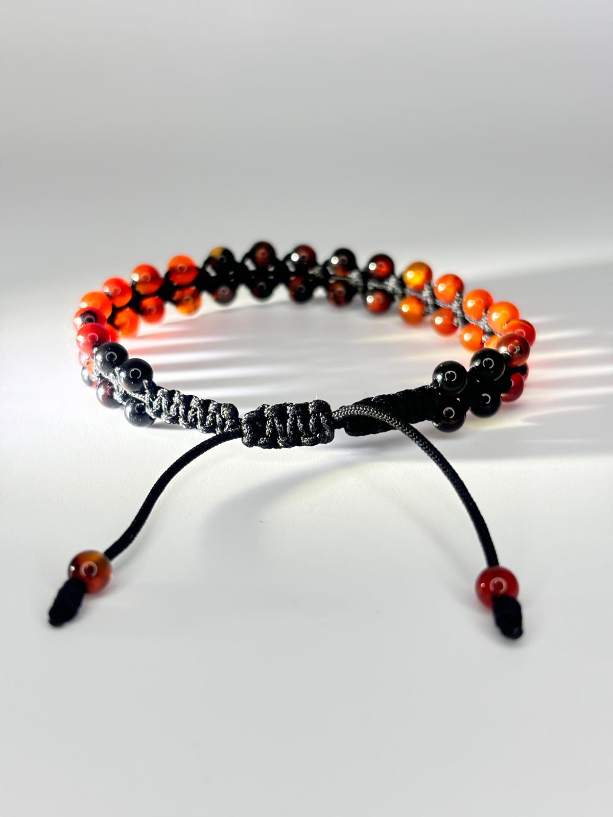 Brazalete Ágata Fuego