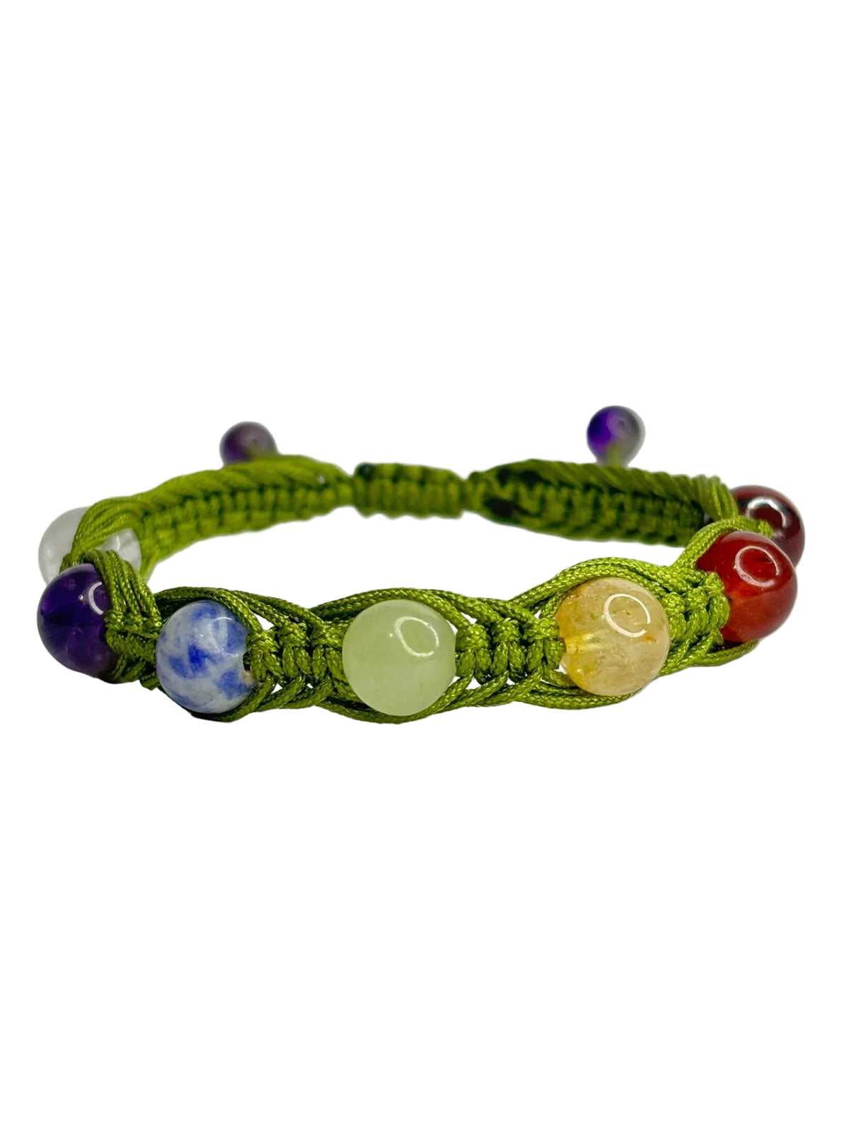 Pulsera 7 Chakras Trenzada | Equilibrio y Energía Positiva