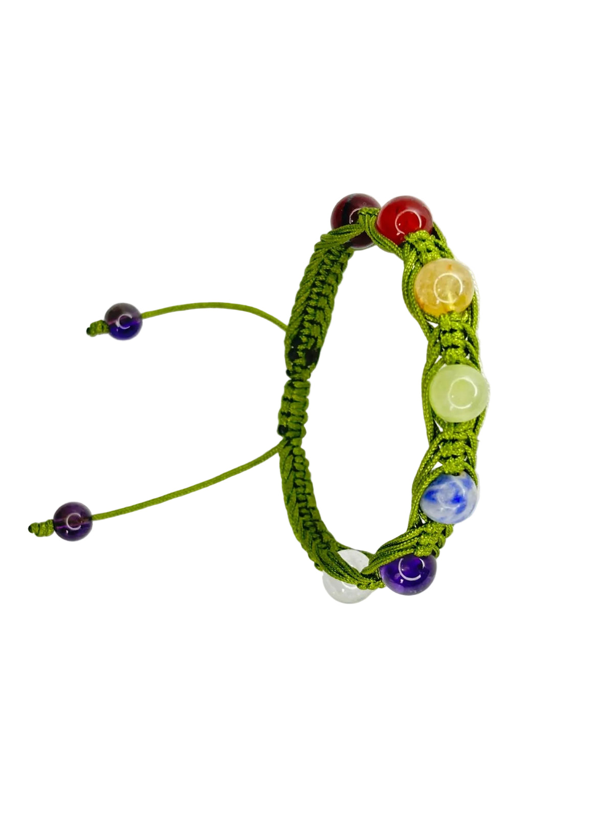 Pulsera 7 Chakras Trenzada | Equilibrio y Energía Positiva