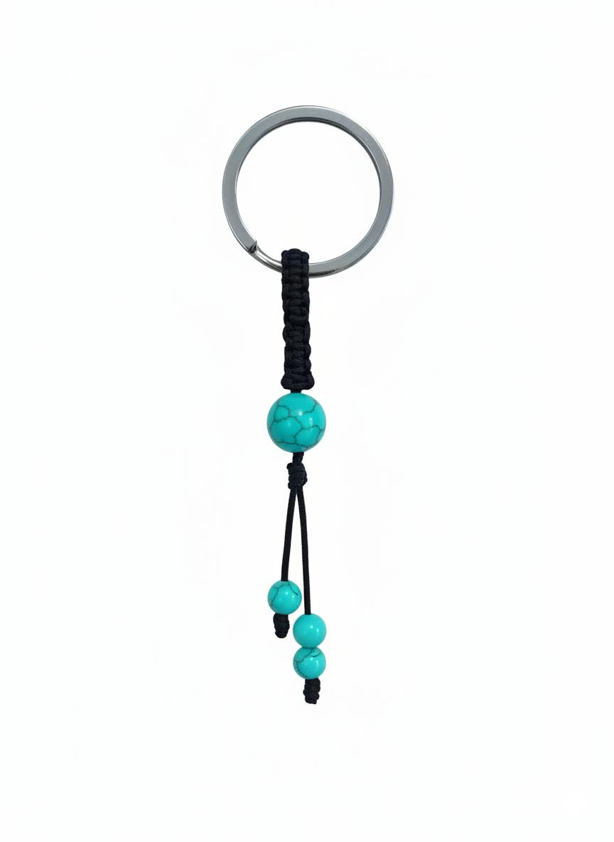 Llavero Minimalista – Piedras Naturales | Energía, Equilibrio y Estilo