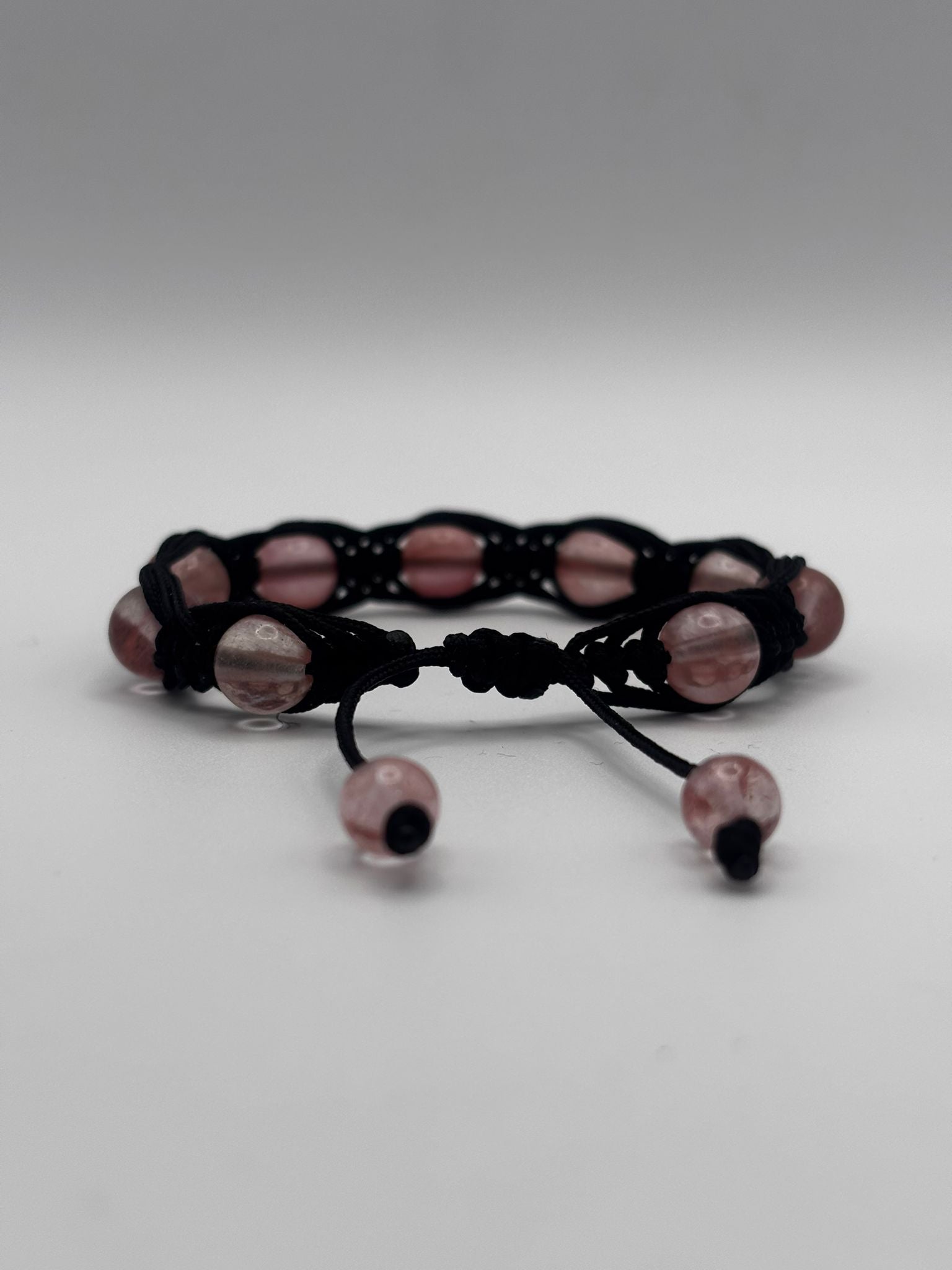 Pulsera de Cuarzo Cereza 8 mm – Vitalidad, Amor y Energía Positiva