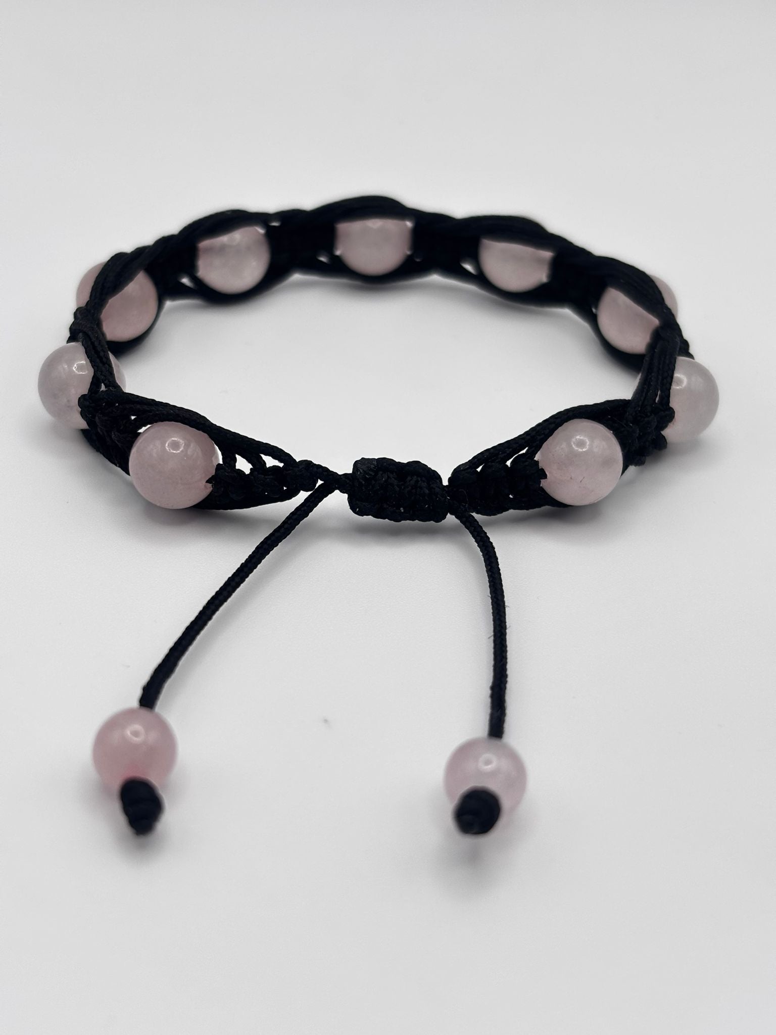 Pulsera de Cuarzo Rosa 8 mm – Amor, Armonía y Bienestar Emocional