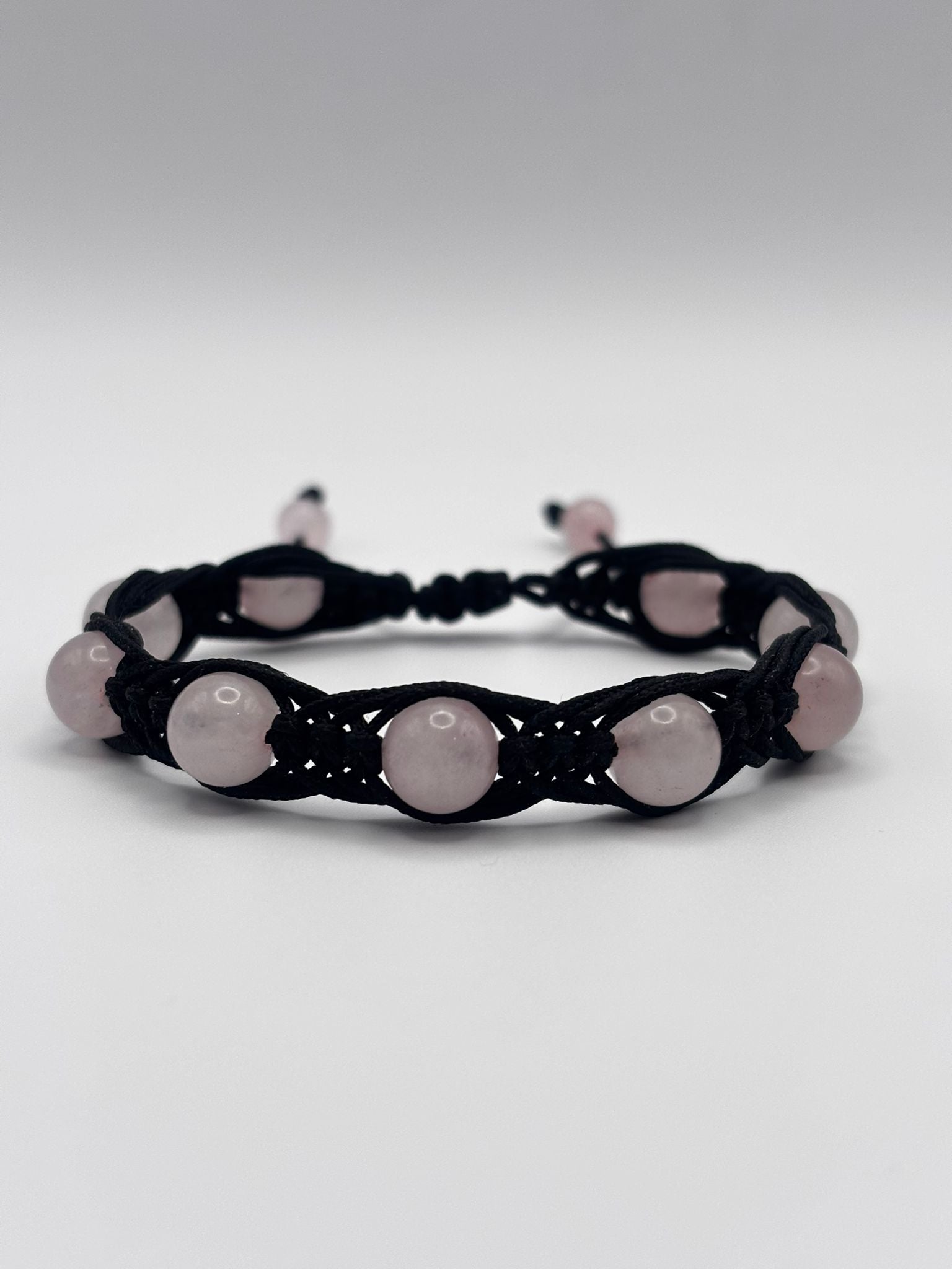 Pulsera de Cuarzo Rosa 8 mm – Amor, Armonía y Bienestar Emocional