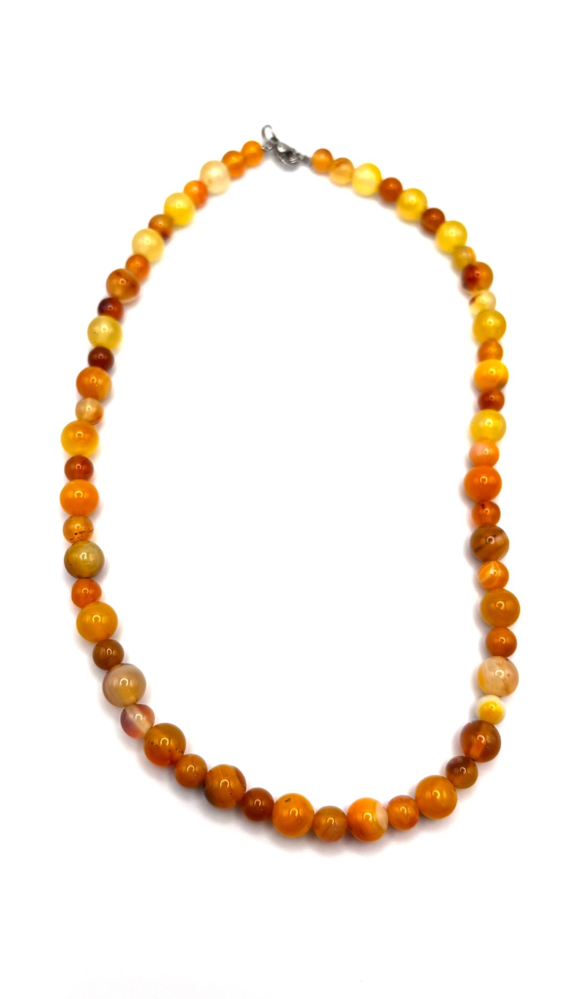 Collar de Ágata Amarilla – Energía y Confianza